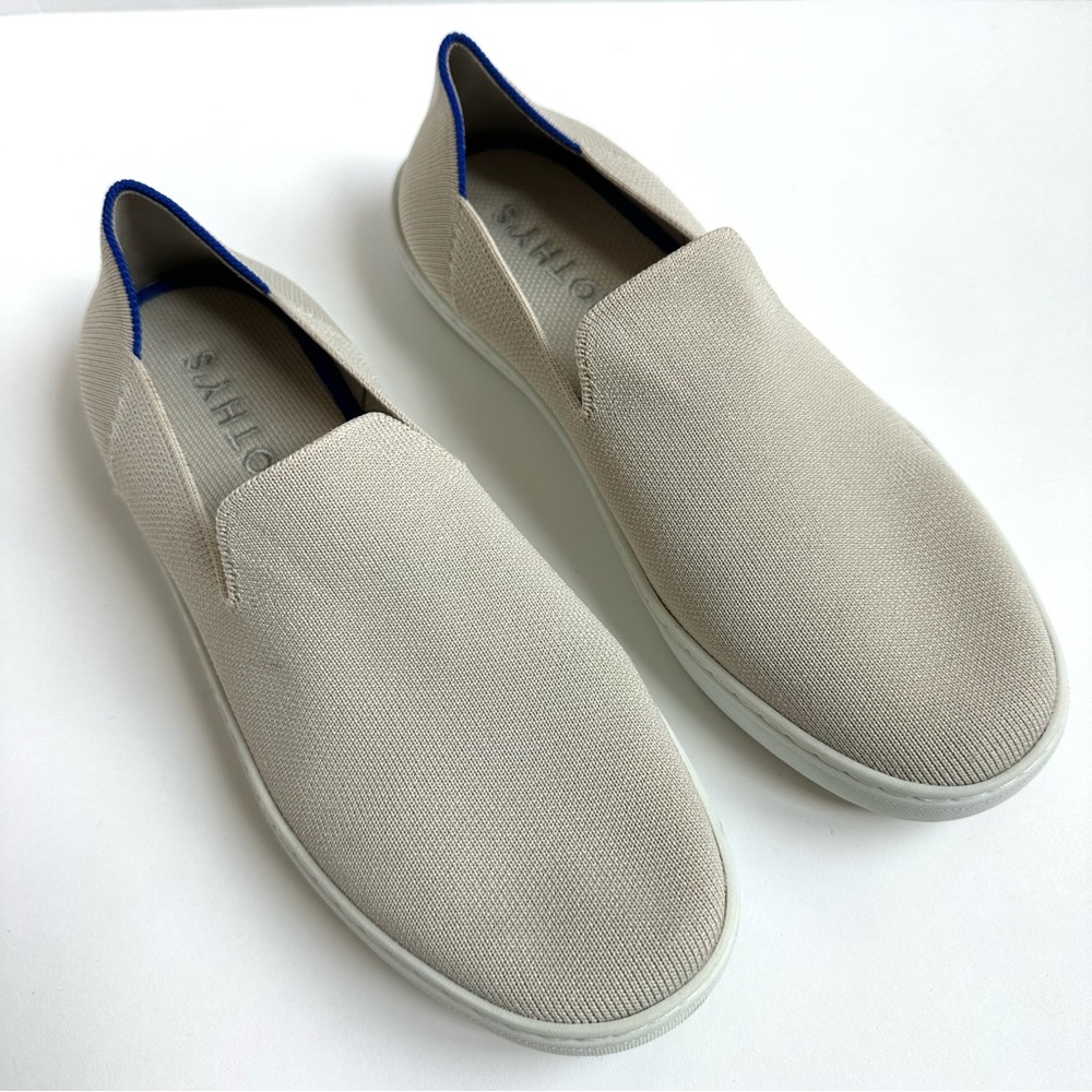 Rothy’s The Original Slip on Sneaker in Sand Women’s 9